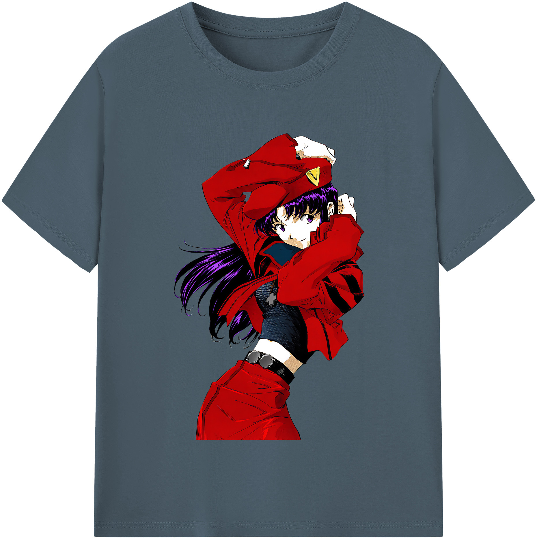 （画像用） EVA 新世紀エヴァンゲリオン 綿100％半袖Tシャツ（フロントプリント）